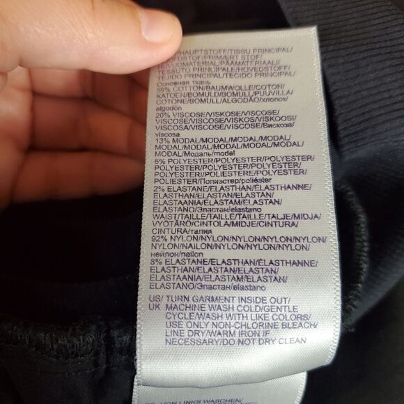 NYDJ Black Skinny Ankle Maternity Pants Size 14 - Picture 10 of 10